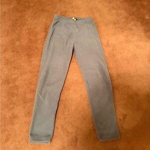 REI Junior XL Fleece Pants in Soft Blue